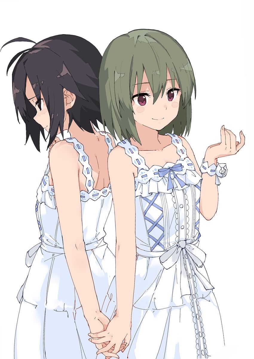 kikuchi makoto and nagayoshi subaru (idolmaster and 2 more) drawn by rauto