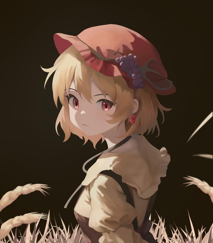 aki minoriko (touhou and 1 more) drawn by guilty_merlin