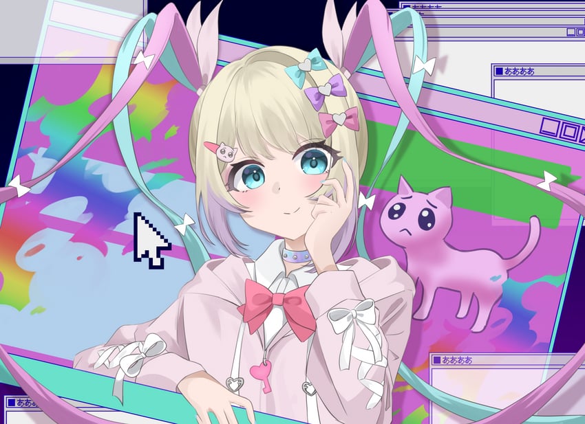 chouzetsusaikawa tenshi-chan (needy girl overdose) drawn by yutori_ena