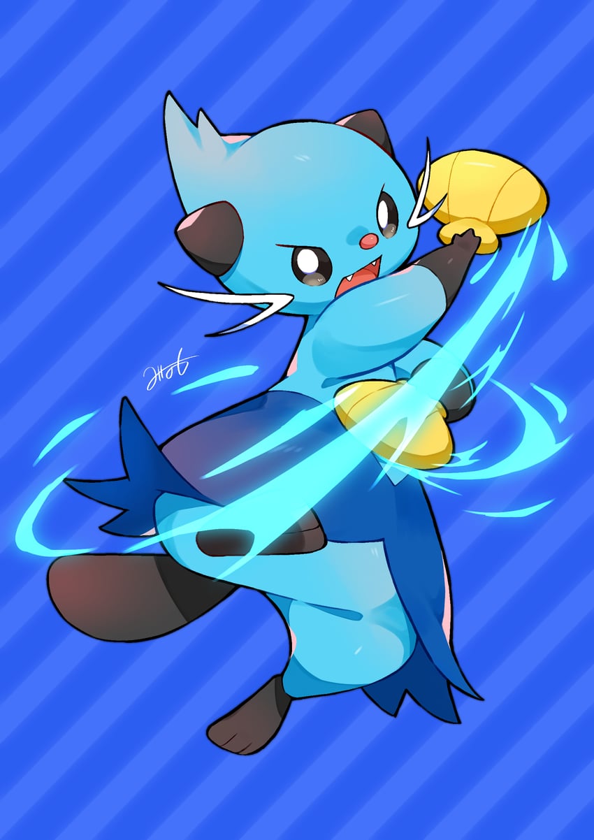 dewott (pokemon) drawn by minamo_(pixiv17726065)