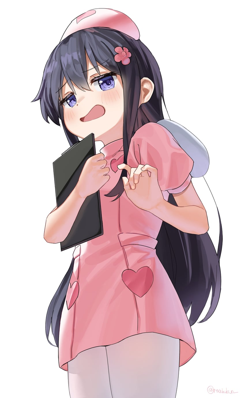 shirosaki hana (watashi ni tenshi ga maiorita!) drawn by rakkhun