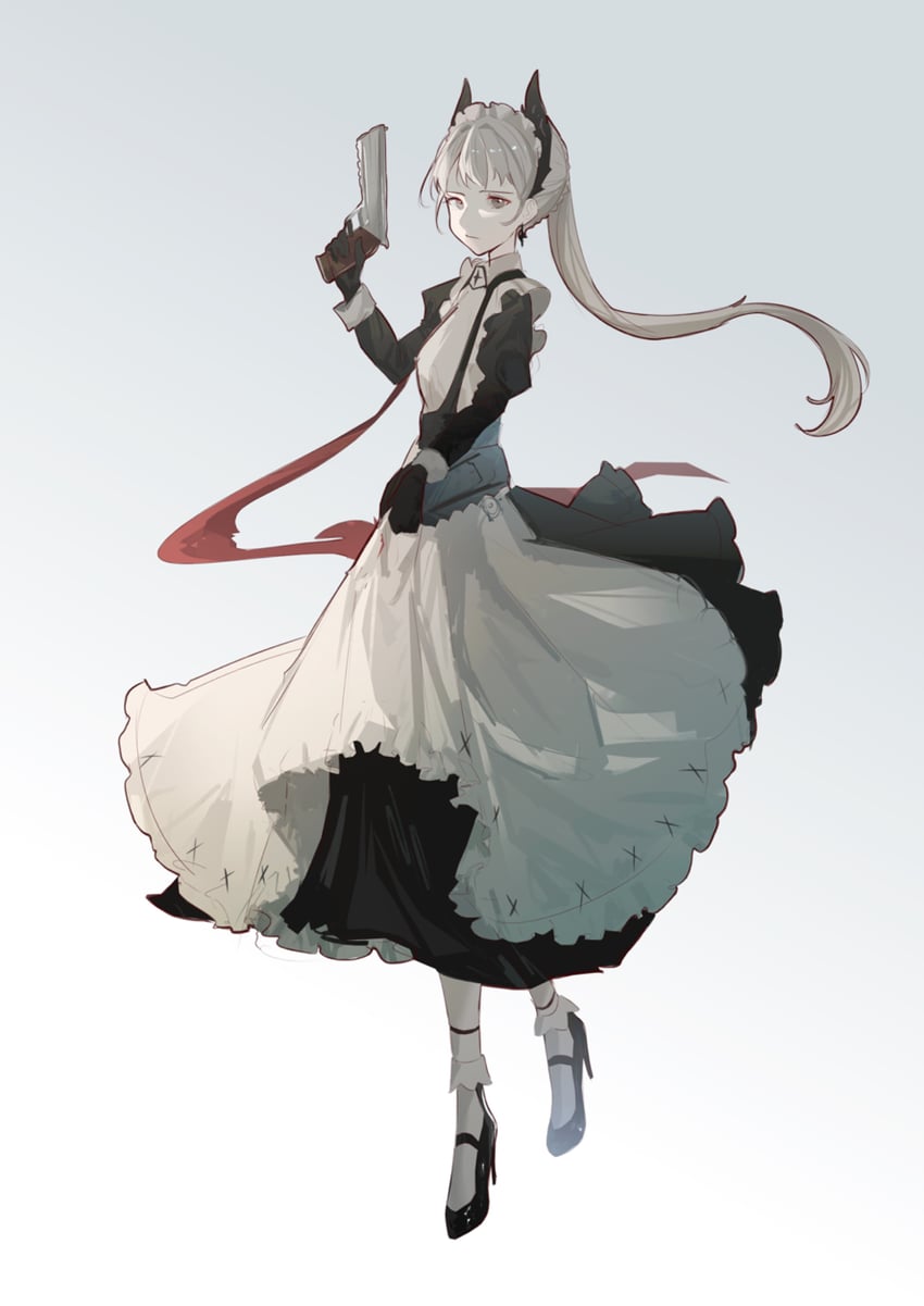 irene (arknights and 1 more) drawn by naoel_(naoel_art)