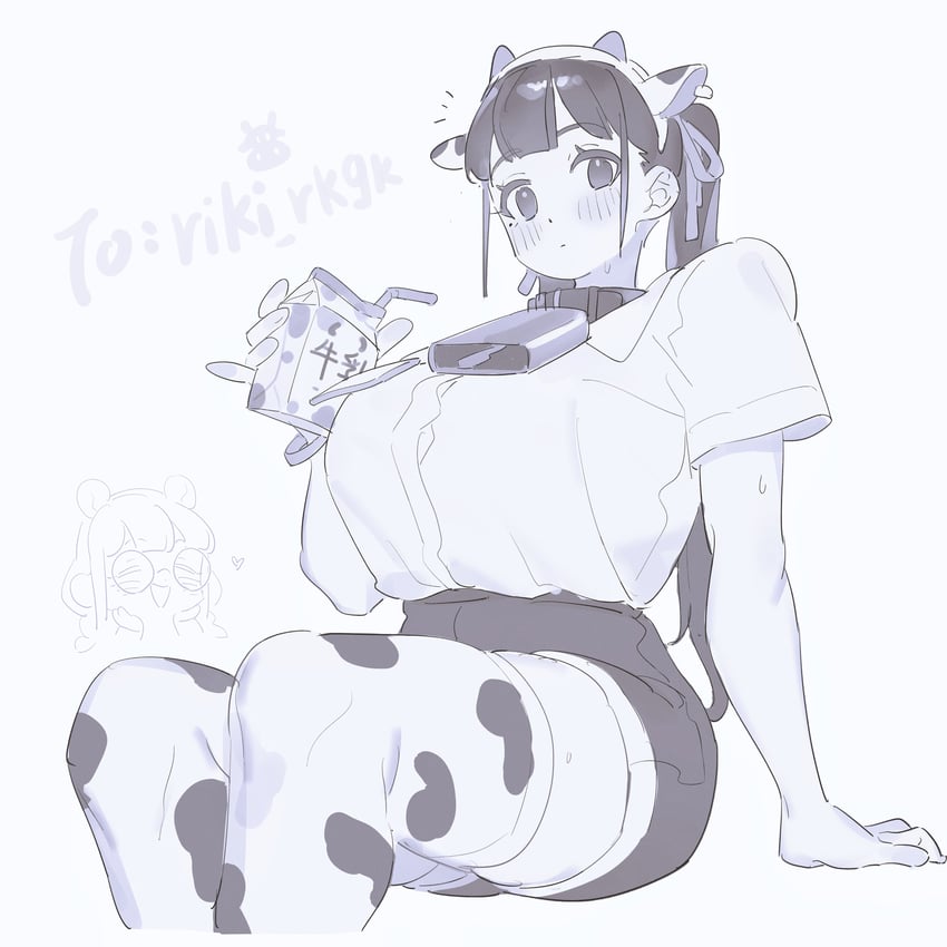 futao miruku and baijianzi (original) drawn by bb_panda_bb