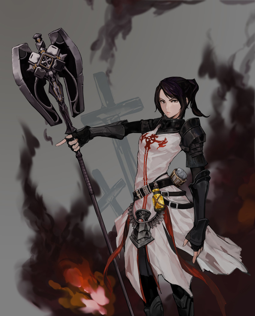 female priest and inquisitor (dungeon and fighter) drawn by tamidro