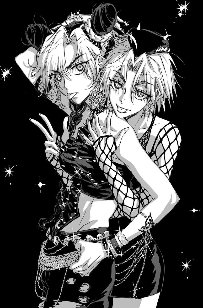 kujo jolyne and narciso anasui (jojo no kimyou na bouken and 1 more) drawn by jeonjin_(mynamebazin)