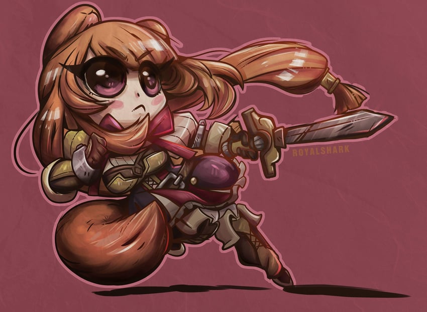 raphtalia (tate no yuusha no nariagari) drawn by annie_le_art