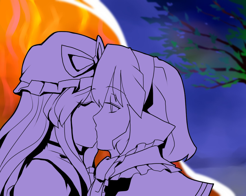 alice margatroid and yakumo yukari (touhou) drawn by sei_(kaien_kien)