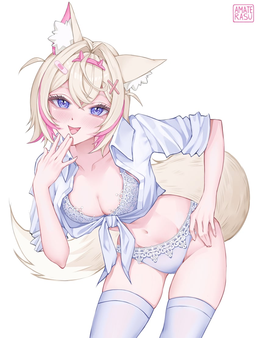 mococo abyssgard (hololive and 1 more) drawn by amaterasu_(artist)