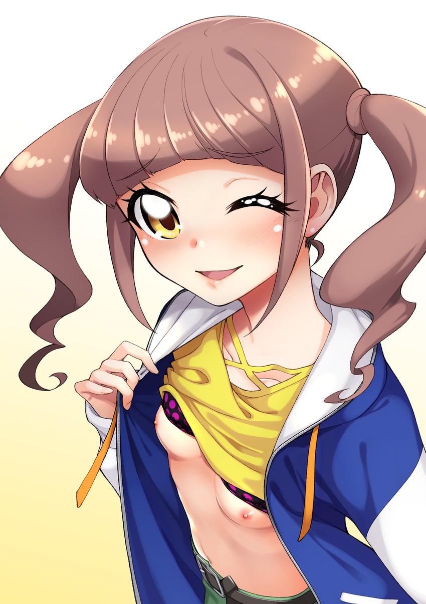 hiramitsu hinata (precure and 1 more) drawn by hayashi_keita