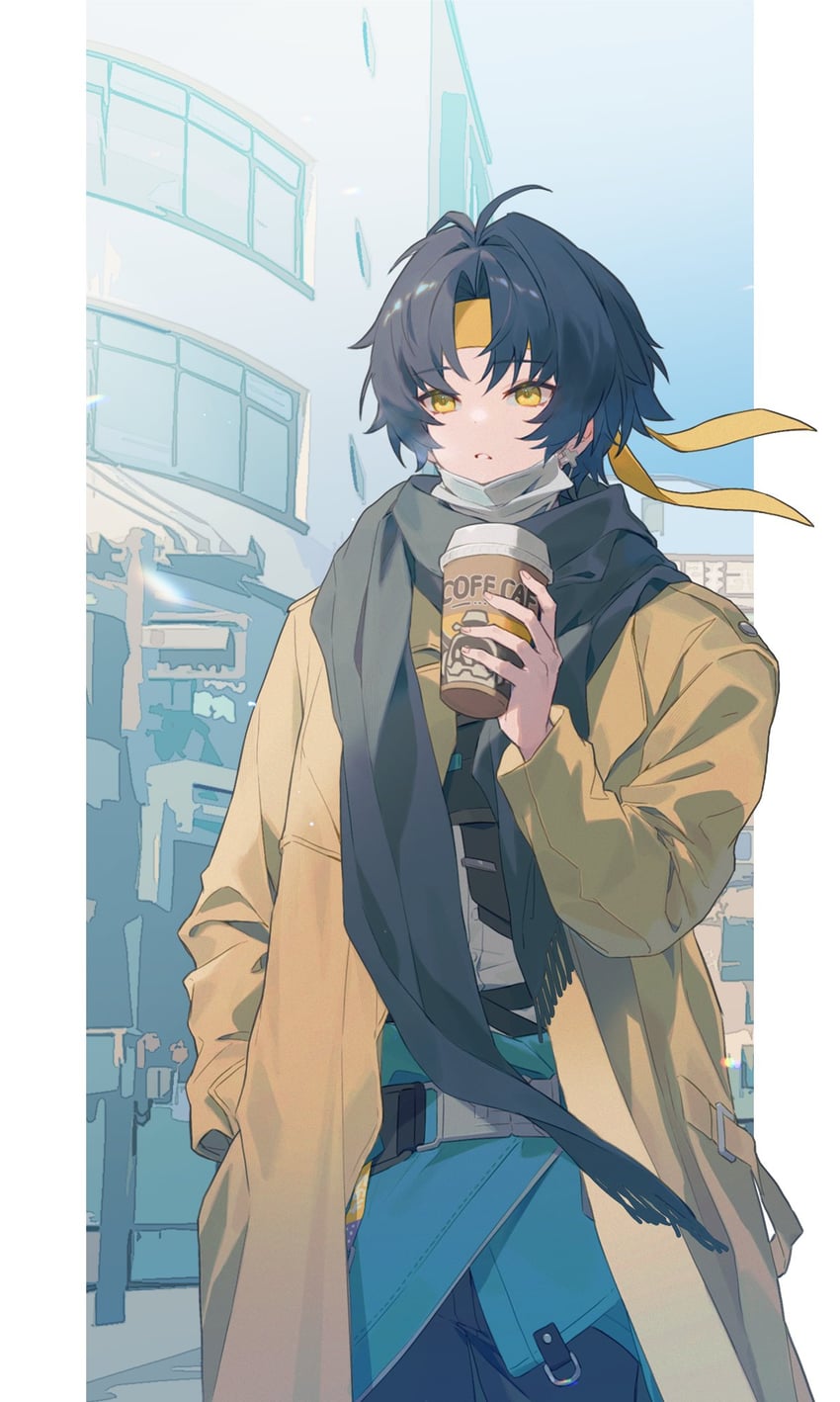 asaba harumasa (zenless zone zero) drawn by ri_eul_fd