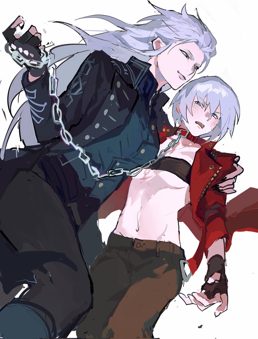 dante and vergil (devil may cry and 1 more) drawn by utopia_87115256
