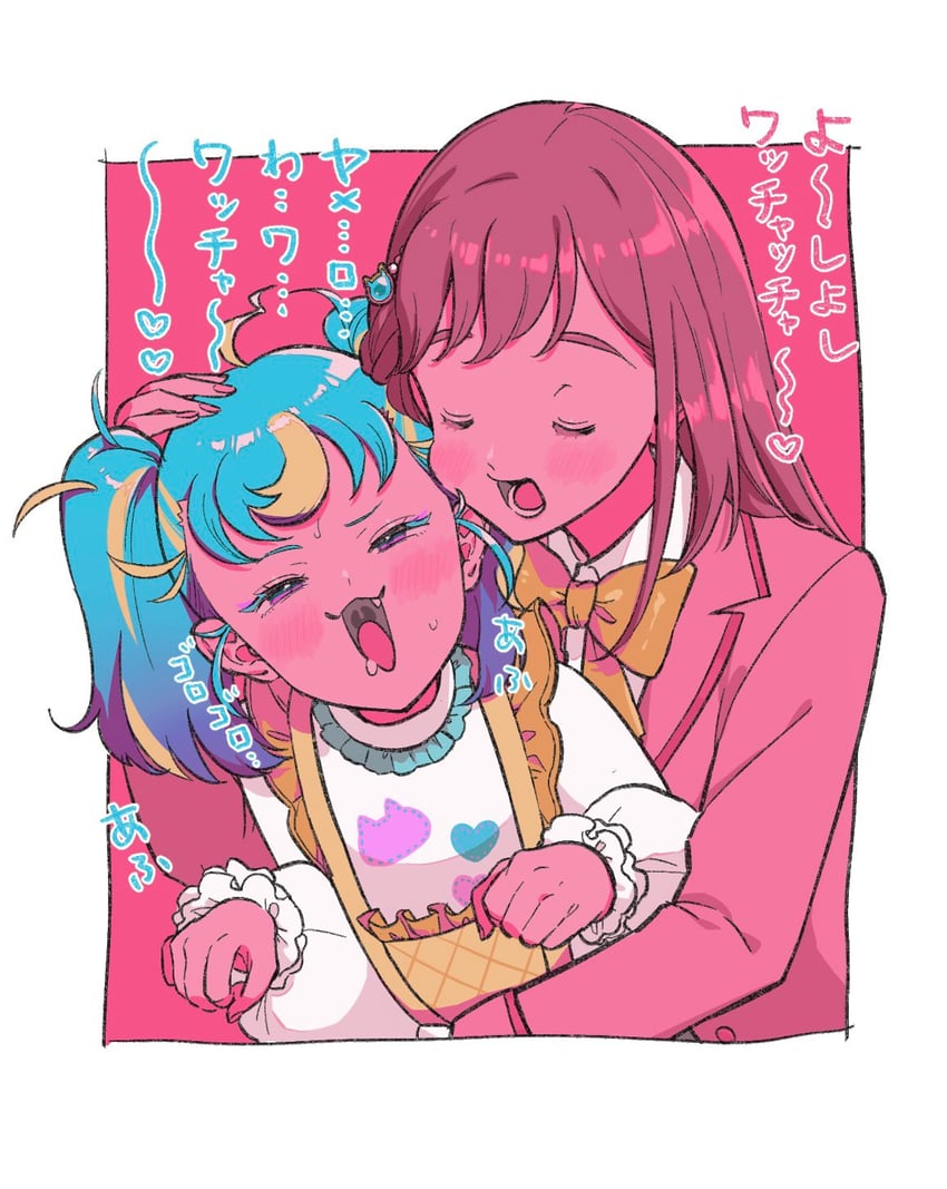 myamu and hibino matsuri (pretty series and 1 more) drawn by niku_(onikujunjuwa)