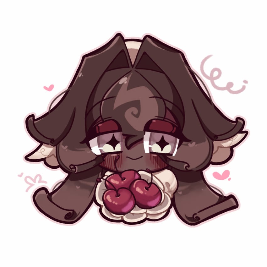 black forest cookie (cookie run and 1 more) drawn by 9lfylqjnuann3vr