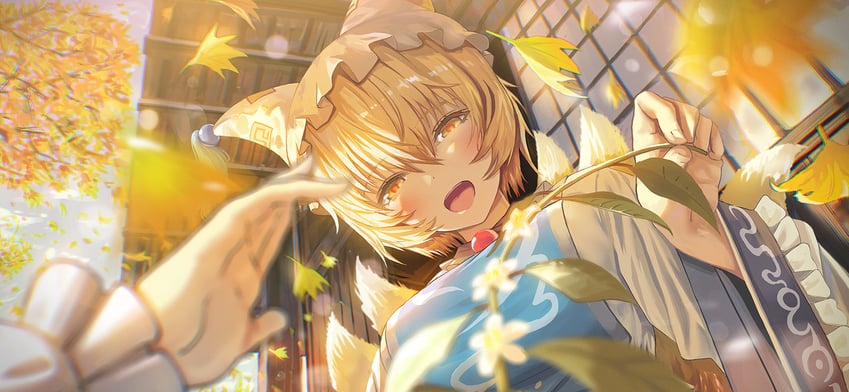 yakumo ran and chen (touhou and 1 more) drawn by misago_(525)