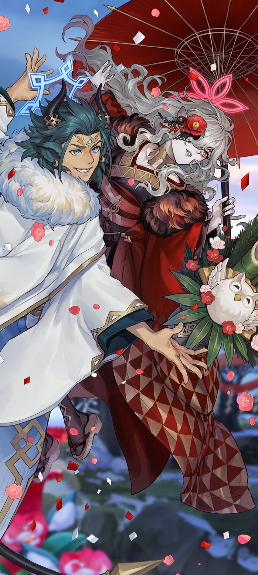 feh, embla, and askr (fire emblem and 1 more) drawn by nishiki_areku