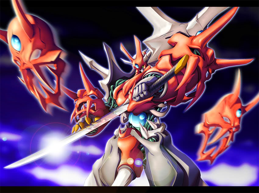 persoenlichkeit (super robot wars and 1 more) drawn by zb_(dawn-blue)
