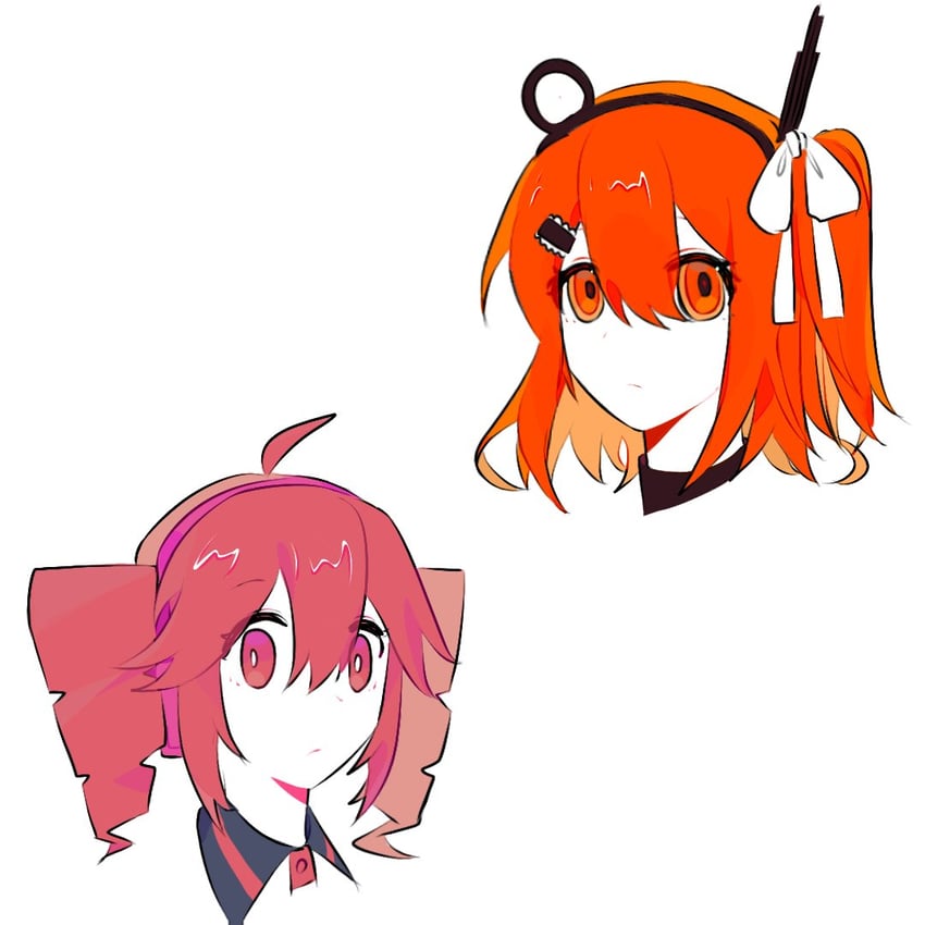kasane teto and adachi rei (utau and 1 more) drawn by aaakiona