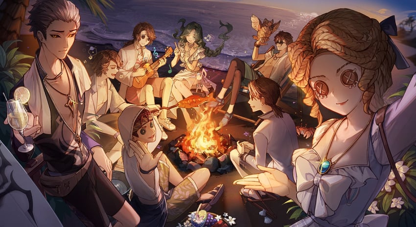 norton campbell, aesop carl, eli clark, naib subedar, alice deross, and 3 more (identity v)