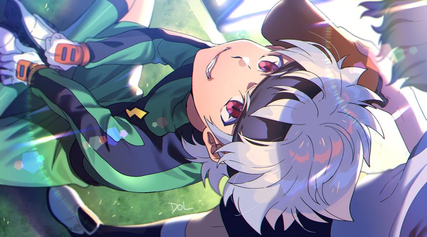 shindou takuto and ibuki munemasa (inazuma eleven and 1 more) drawn by dolustoy
