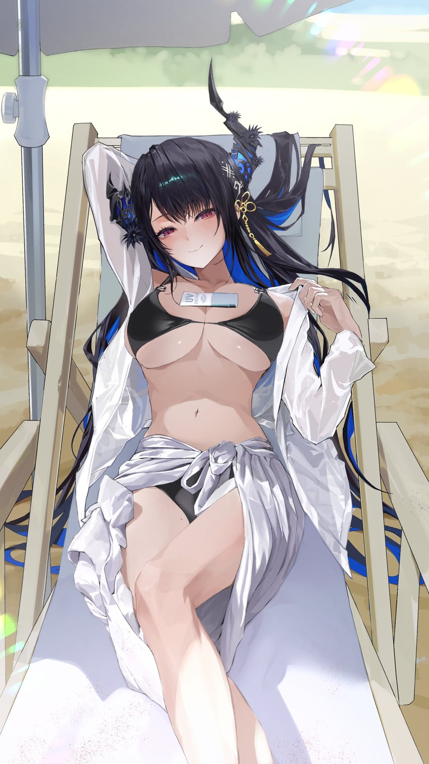 nerissa ravencroft (hololive and 1 more) drawn by thekaiyip