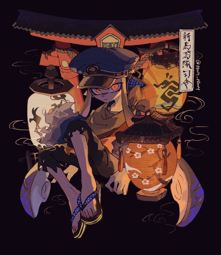 agent 3 and captain 3 (splatoon and 1 more) drawn by p0m4_p0m4