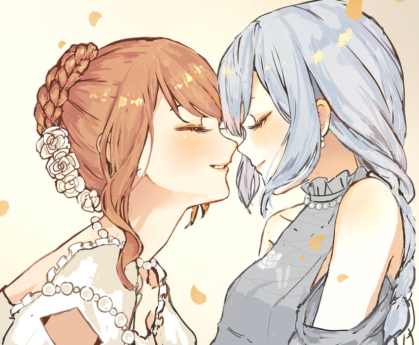 yoisaki kanade and mochizuki honami (project sekai) drawn by zeoksang