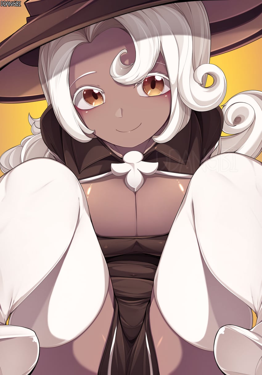 latte cookie (cookie run and 1 more) drawn by ddangbi