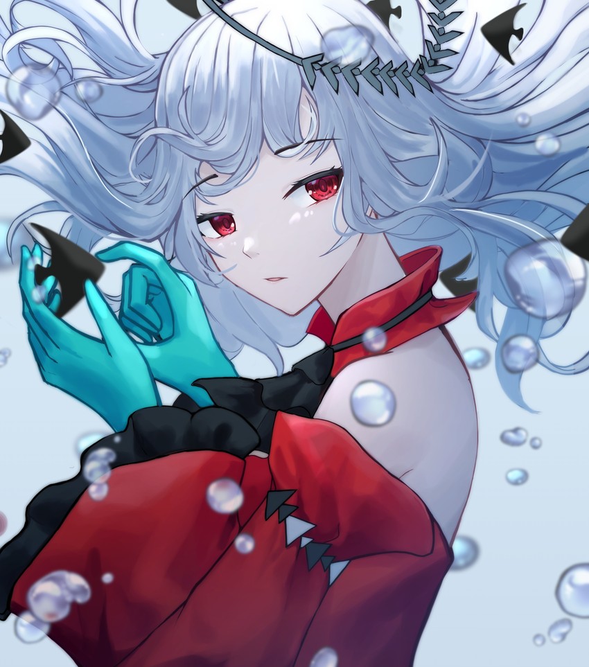 skadi and skadi the corrupting heart (arknights) drawn by mea_(hwaksal)