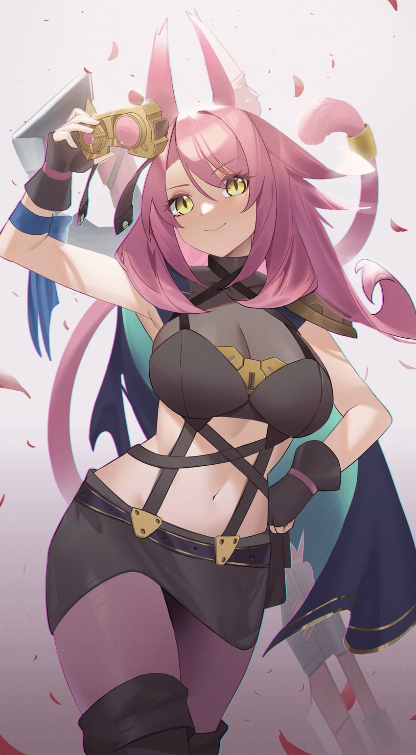 tri-brigade ferrijit the barren blossom (yu-gi-oh!) drawn by jmao