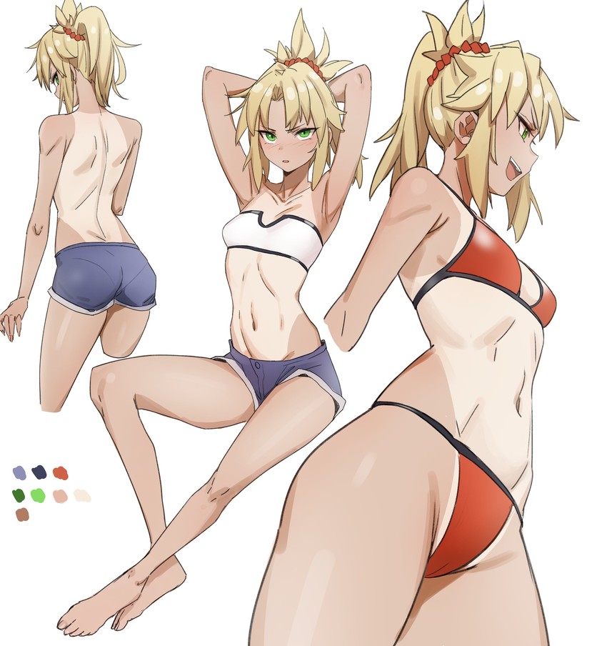 mordred (fate and 1 more) drawn by kiritzugu