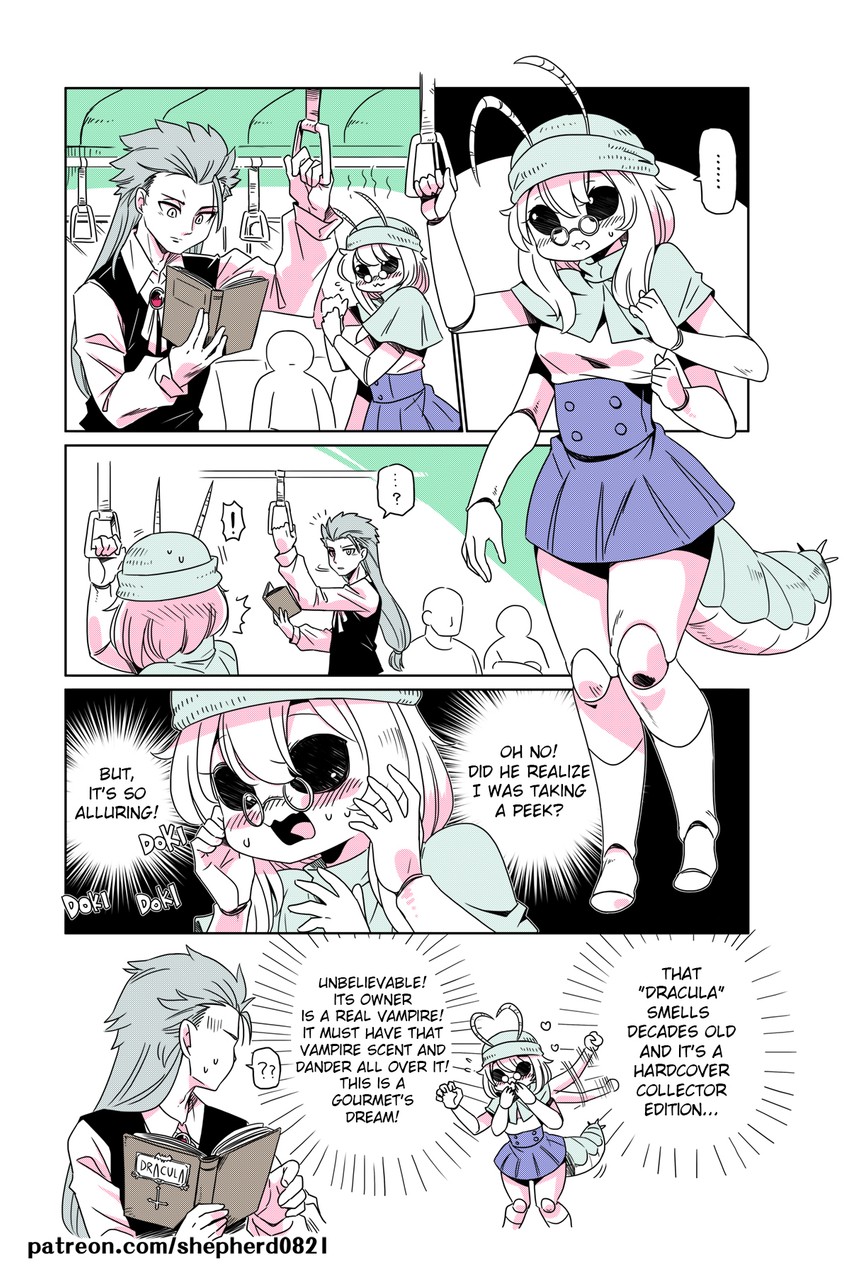 dracula, carmilla's father, and silverfish (modern mogal and 1 more) drawn by shepherd0821