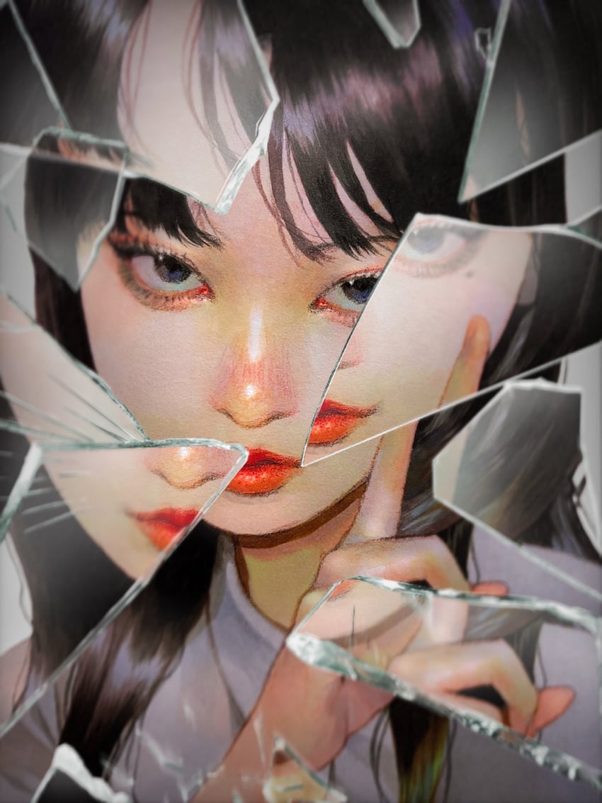 kawakami tomie (tomie and 2 more) drawn by chom1015