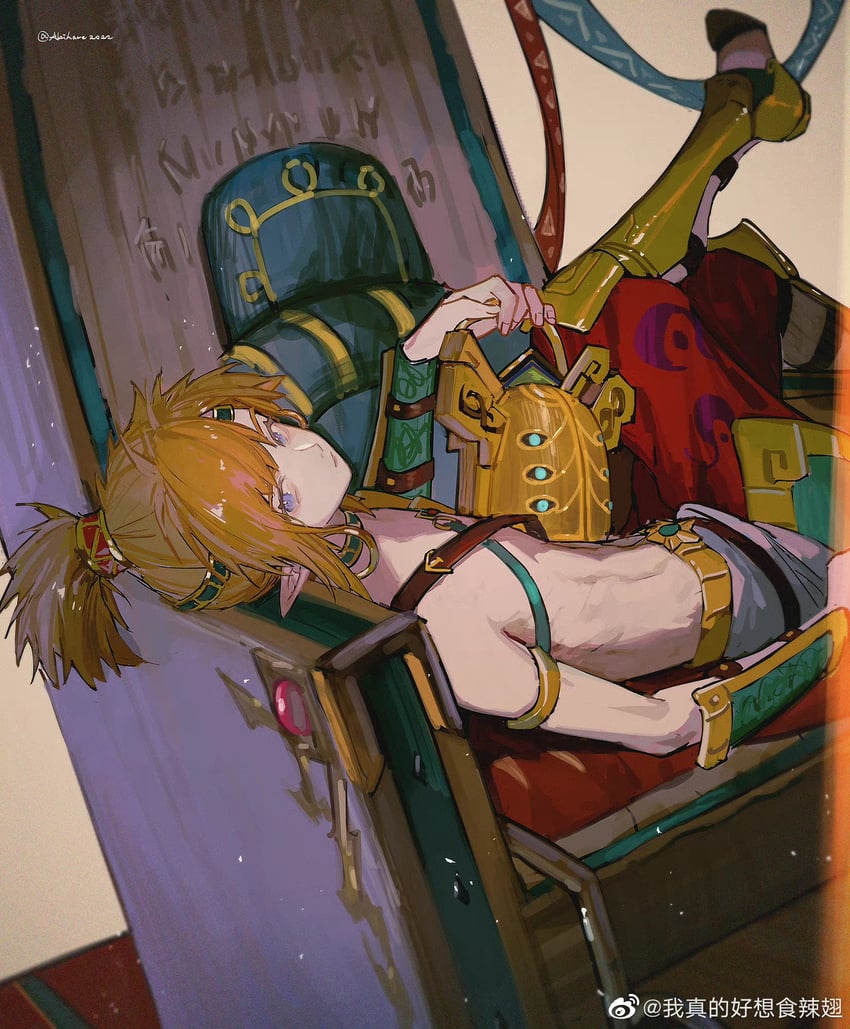 link (the legend of zelda and 1 more) drawn by akihare