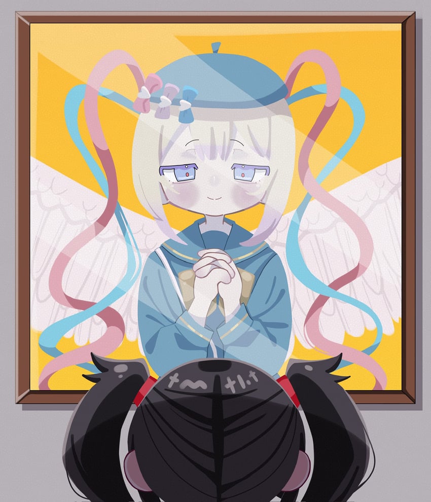 chouzetsusaikawa tenshi-chan and ame-chan (needy girl overdose and 1 more) drawn by aoiuna