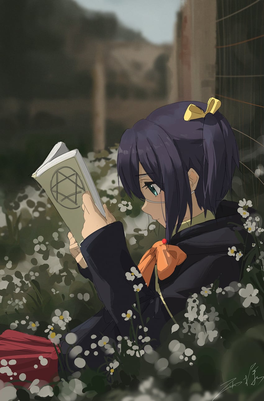 takanashi rikka (chuunibyou demo koi ga shitai!) drawn by rain_sama