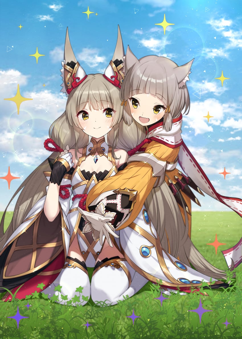 nia (xenoblade chronicles and 1 more) drawn by green322