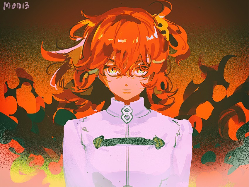 fujimaru ritsuka (fate and 1 more) drawn by haun