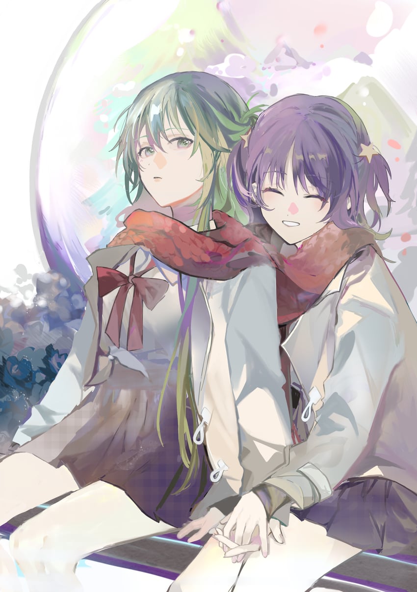 alina gray and misono karin (mahou shoujo madoka magica and 1 more) drawn by tsukinaga1028