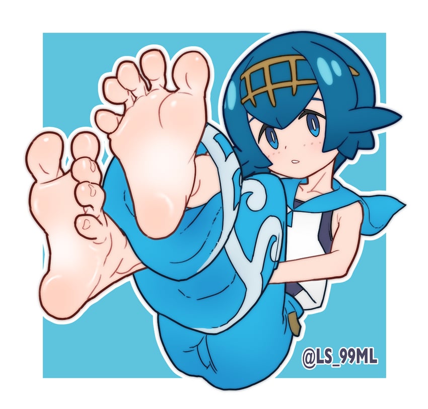 lana (pokemon and 1 more) drawn by tsukimaru_(ls_99ml)