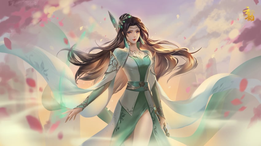 yun yun (doupo cangqiong) drawn by yun_yun_guan_bo