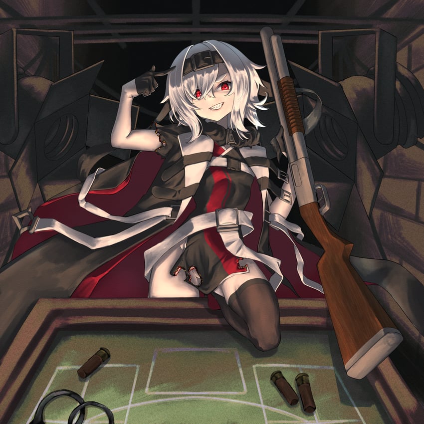 bon homme richard (azur lane and 1 more) drawn by kuromu