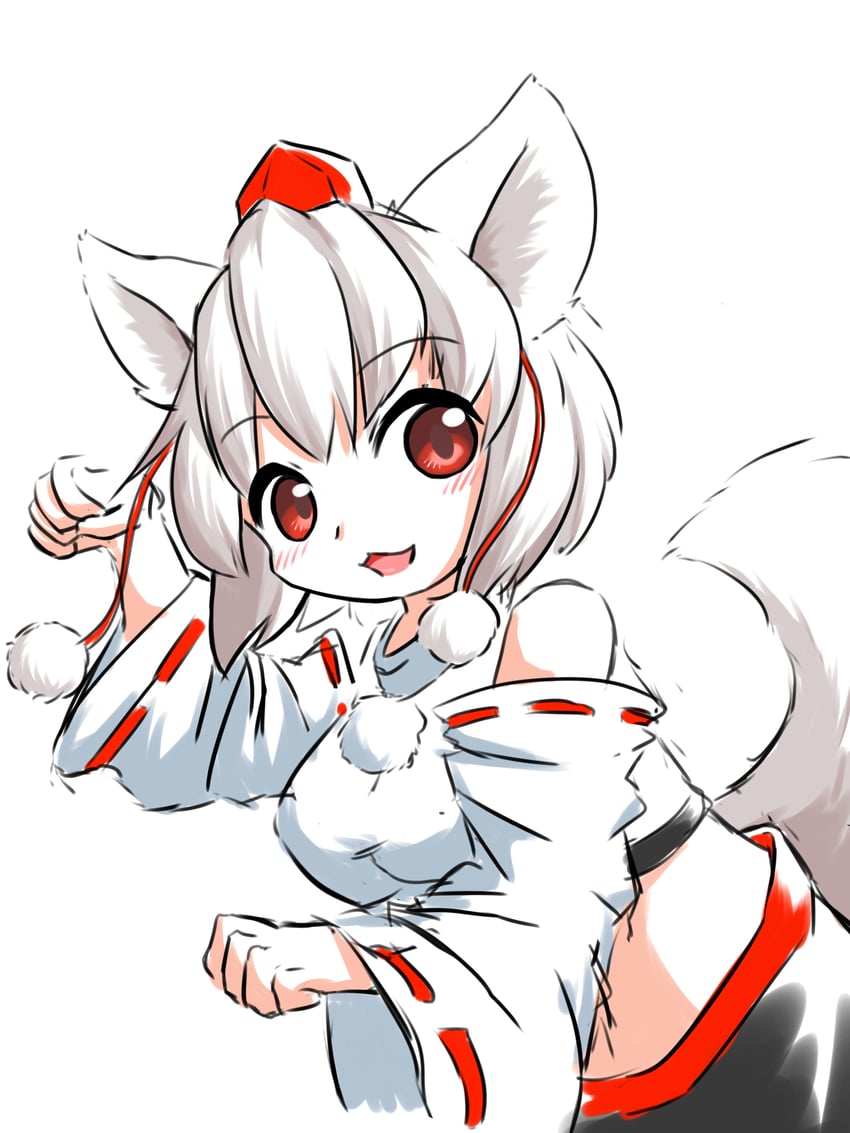 inubashiri momiji (touhou) drawn by thematy