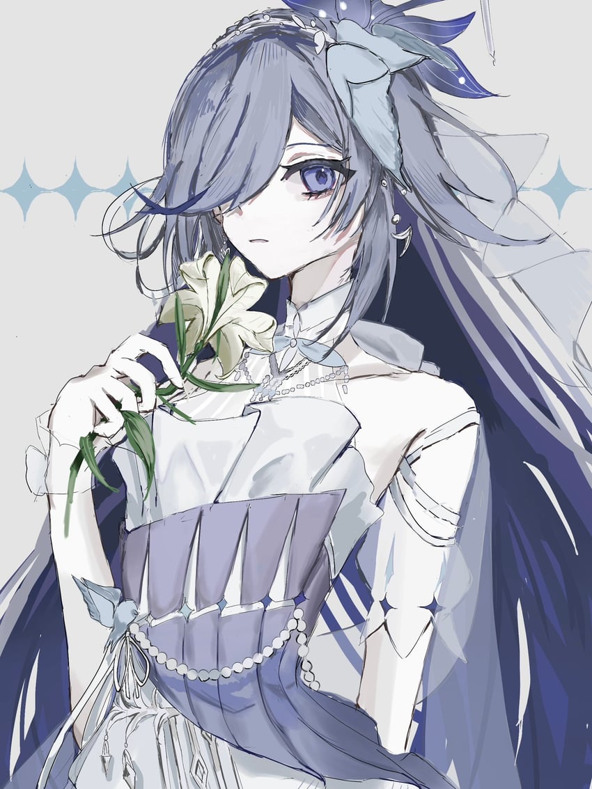fu hua (honkai and 1 more) drawn by une_xx