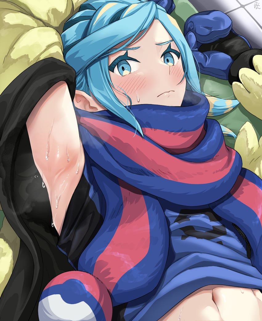 grusha (pokemon and 1 more) drawn by min_(myna8247)