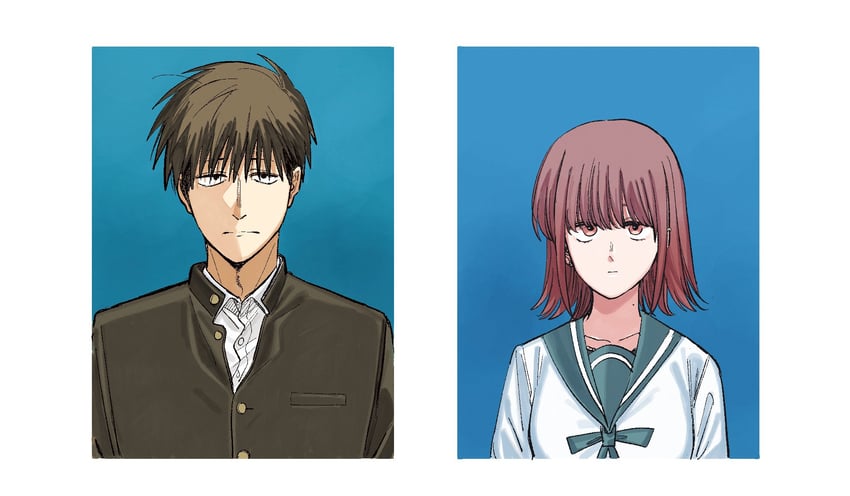tayama and sasaki (super no ura de yani suu futari) drawn by jinusi
