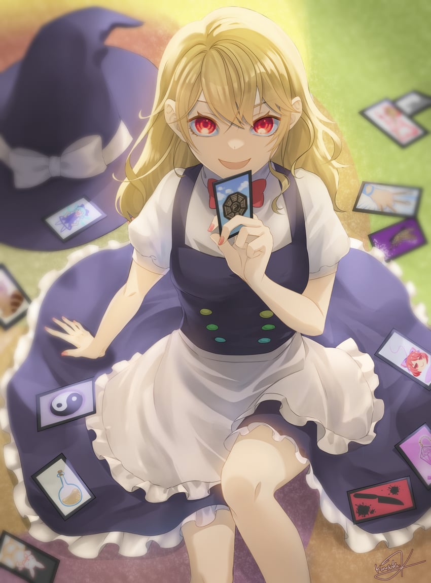 kirisame marisa, cirno, and sekibanki (touhou and 1 more) drawn by konosuko_(knsk_kwkm)