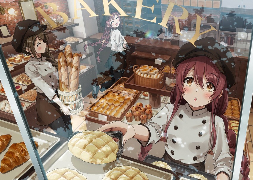 osaki amana, kuwayama chiyuki, and osaki tenka (idolmaster and 1 more) drawn by sonsoso