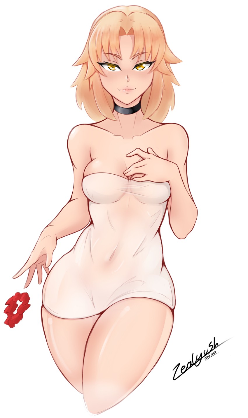 mordred (fate and 1 more) drawn by zealyush