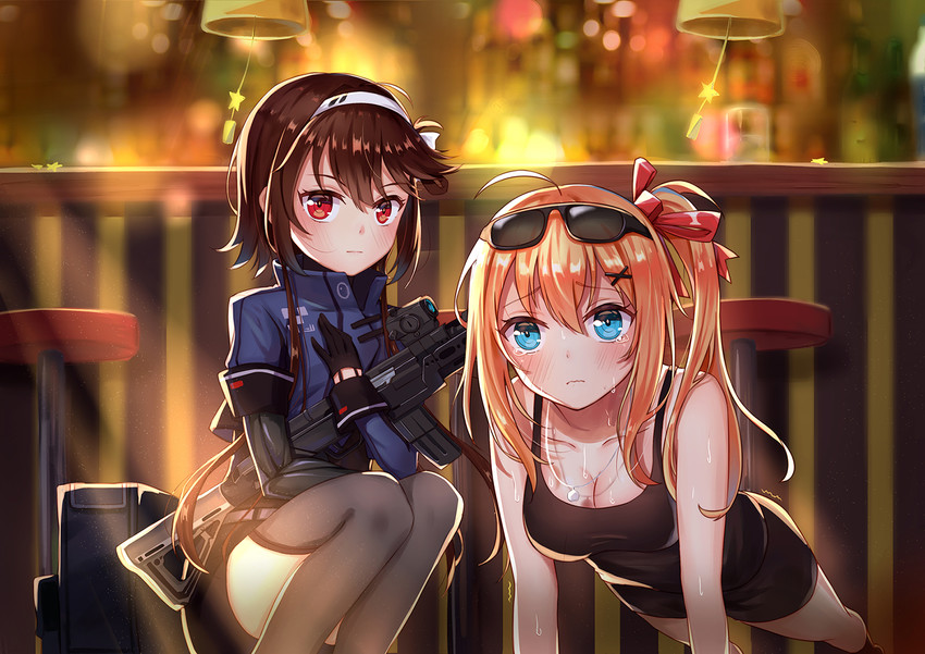 kalina and type 79 (girls' frontline) drawn by yuhuan