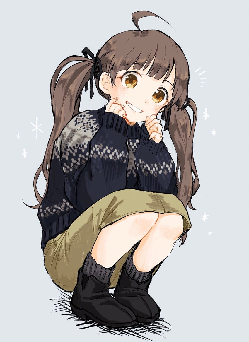 hakozaki serika (idolmaster and 2 more) drawn by wachiko